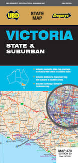 Victoria State and Suburban Map UBD Gregorys