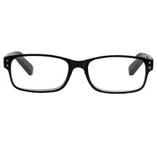 Black Framed Glasses +1.00