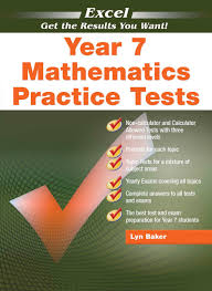 Mathematics Year 8 Practice Tests Textbook Excel