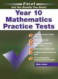 Mathematics Year 10 Practice Tests Textbook Excel