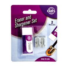 Eraser and Sharpener Set