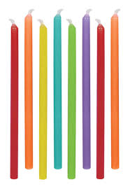 Birthday Multicoloured Candles 12 Pack