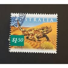 Thorny Devil Postage Stamps $1.50