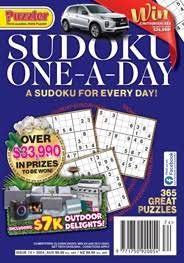 Puzzler sudoku One a Day Magazine