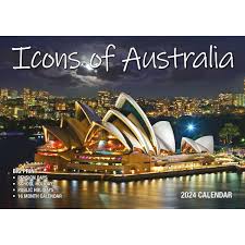 Bartel Calendars Icons of Australia 2024 Calendar