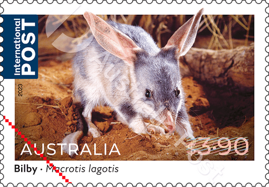 Bilby International Postage Stamps $3.90