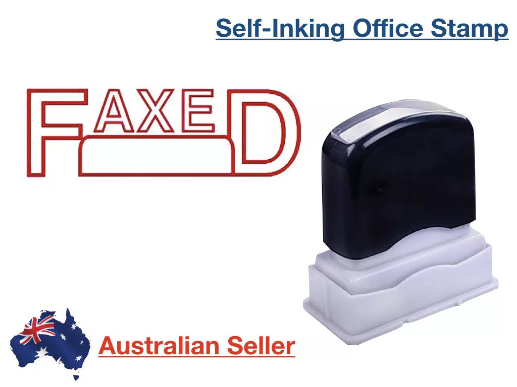 'Faxed' Office Stamp